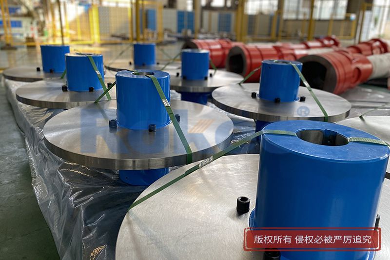 Plum Blossom Flexible Coupling With Brake Disc