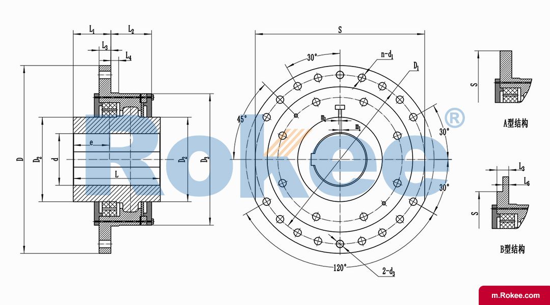 DC Drum Coupling For Crane