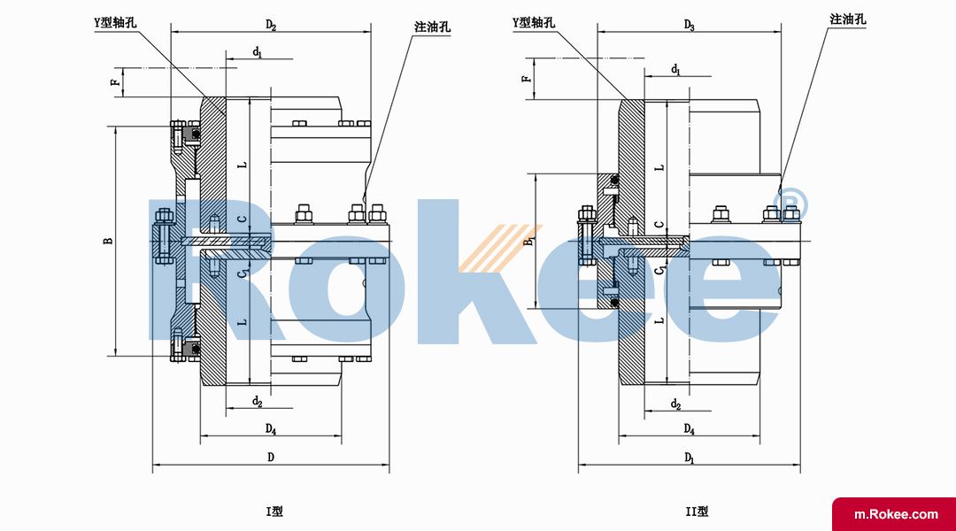 WGC Vertical Installation Drum Gear Coupling