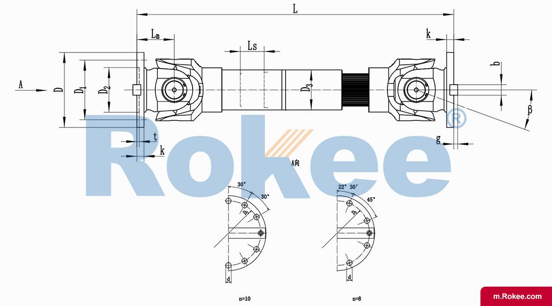 SWC-DH Cardan Shaft