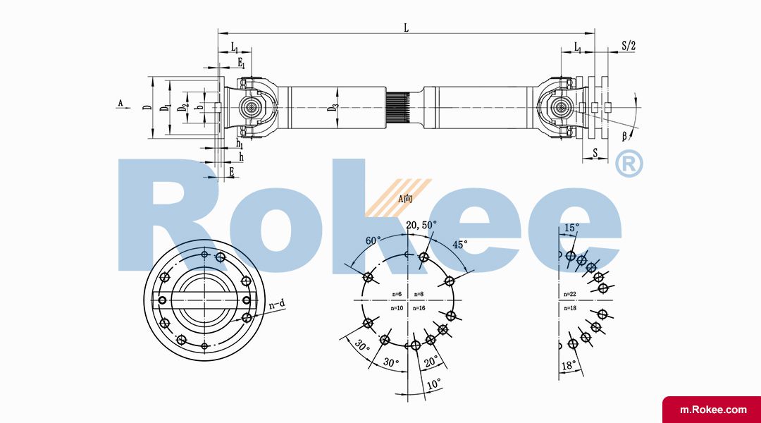 SWP-A Cardan Shaft